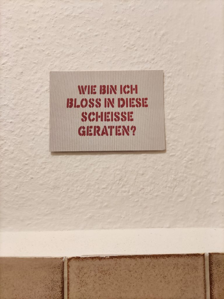 Wie ...